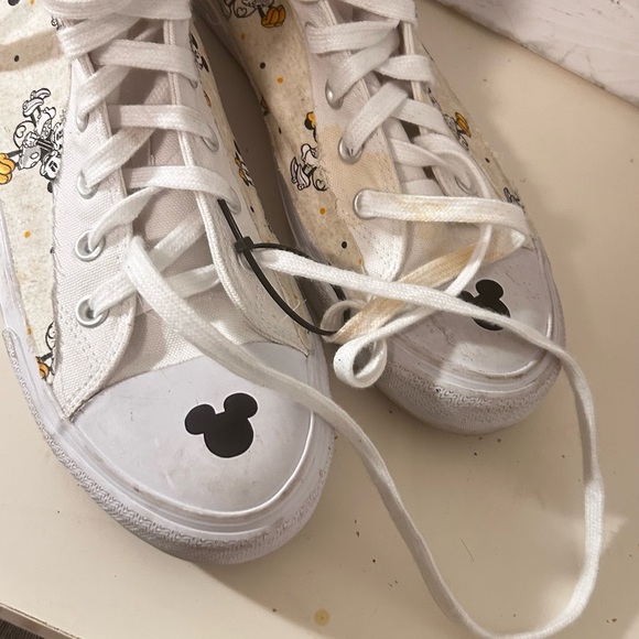 🐶NOBO hight top Women's  sneakers mickey mouse size 11 - Picture 4 of 7